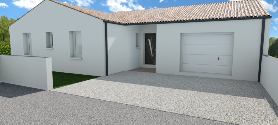 Découvrez ce plain-pied de 94 m² à Saint Julien des Landes (85) ! 