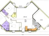 Avant-projet LES SABLES D'OLONNE  83 m² - 3 chambr  LMP Constructeur