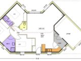 Avant-projet MALLEZAIS - 90 m² - 3 chambres 2493-255491_harmonie-3-chambres-a.jpg LMP Constructeur