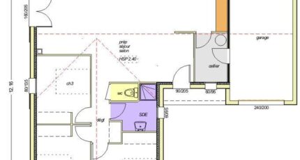 Avant-projet CLISSON - 90 m² - 3 chambres 2477-1906modele620150121LFptn.jpeg - LMP Constructeur