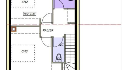 Avant-projet LA CHATAIGNERAIE - 91 m² - 3 chambres 3825-1906modele620140828OBU5w.jpeg - LMP Constructeur