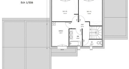 Avant-Projet LANDERONDE - 110 m² - 3 chambres 3804-3430modele720140818ipNgk.jpeg - LMP Constructeur