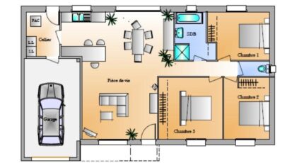 Avant-Projet La Génetouze 3 chambres 4256-1906modele820141124oqtHB.jpeg - LMP Constructeur