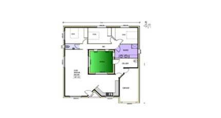 Avant projet Charron - 4 chambres - 107m² 4620-3815modele620150901sDR7a.jpeg - LMP Constructeur