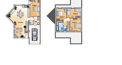 Avant projet St Hilaire de Loulay - 4 chambres - 113m² 4619-1906modele820150326nMqfp.jpeg - LMP Constructeur