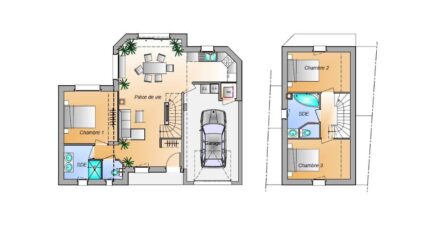 Avant projet Les Achards - 3 chambres 16585-1906modele820181107pJRPk.jpeg - LMP Constructeur