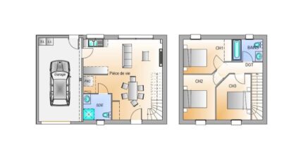 Avant projet Palluau - 79m² -3 chambres 17437-1906modele820181211e87wm.jpeg - LMP Constructeur