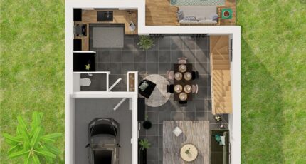 Etage GI 4 ch - GARAGE SUITE PARENTALE 32206-4586modele10202106244NQhe.jpeg - LMP Constructeur