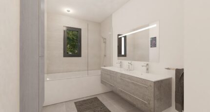 Plain-pied GA 4 ch _ CHAMBRE TWIN + GARAGE SUITE PARENTALE 32178-4586modele820210611nyaAp.jpeg - LMP Constructeur