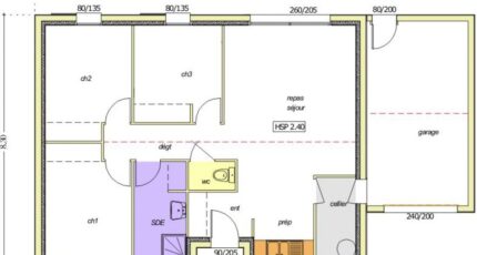 La Roche-sur-Yon Maison neuve - 1823615-255511_eole-3-chambres-et-garage.jpg LMP Constructeur
