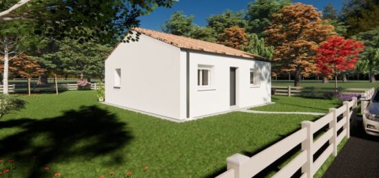 Maison neuve à Auzay, Pays de la Loire