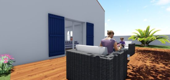 Maison neuve à Saint-Gilles-Croix-de-Vie, Pays de la Loire