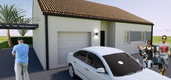 Maison neuve à Beauvoir-sur-Mer, Pays de la Loire