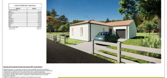 Maison neuve à Châteauneuf, Pays de la Loire