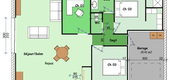 Maison neuve à , Vendée