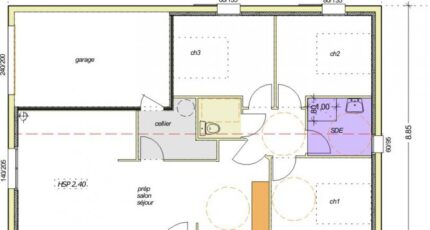 La Barre-de-Monts Maison neuve - 2251810-255373_premevere-nh-garage-a-gauche-3-chambres.jpg LMP Constructeur