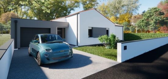 Maison neuve à Saint-Gilles-Croix-de-Vie, Pays de la Loire