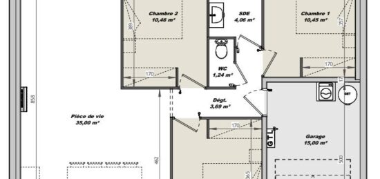 Maison neuve à , Vendée