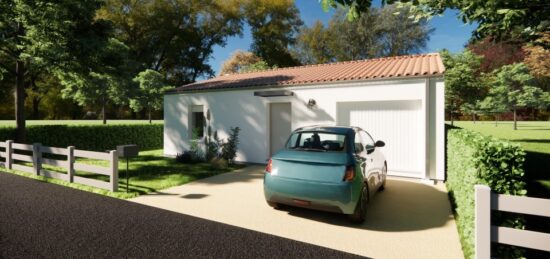 Maison neuve à Saint-Maurice-le-Girard, Pays de la Loire