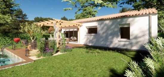 Maison neuve à Échiré, Nouvelle-Aquitaine