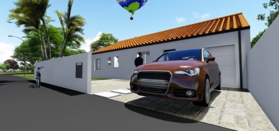 Maison neuve à Givrand, Pays de la Loire