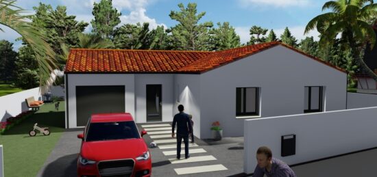 Maison neuve à Bretignolles-sur-Mer, Pays de la Loire