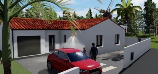 Maison neuve à Saint-Gilles-Croix-de-Vie, Pays de la Loire