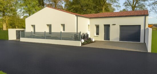 Maison neuve à Saint-Urbain, Pays de la Loire