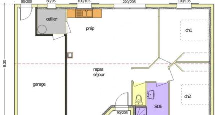 Grosbreuil Maison neuve - 2646231-255474_bouleau-2ch-garage-a-gauche.jpg LMP Constructeur