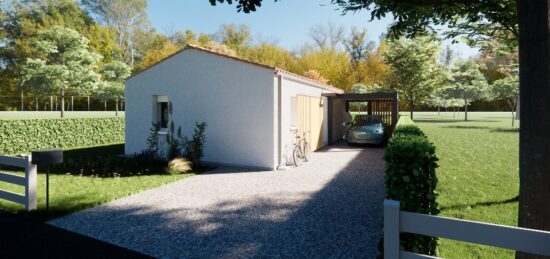 Maison neuve à Sallertaine, Pays de la Loire
