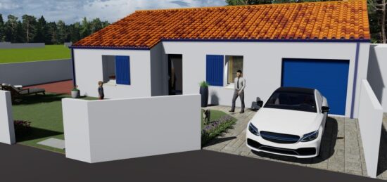 Maison neuve à Coëx, Pays de la Loire